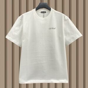 Off-White Men's Short Sleeve White